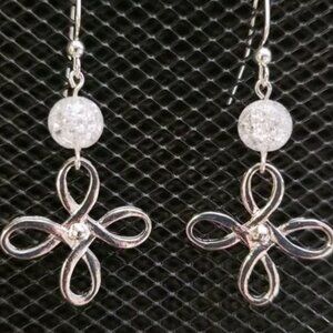 Silver Celtic Knot Earrings